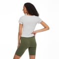 thumbnail image 3 of No Boundaries Women's Short Sleeve Baby Tee, 3 of 6