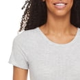 thumbnail image 4 of No Boundaries Women's Short Sleeve Baby Tee, 4 of 6