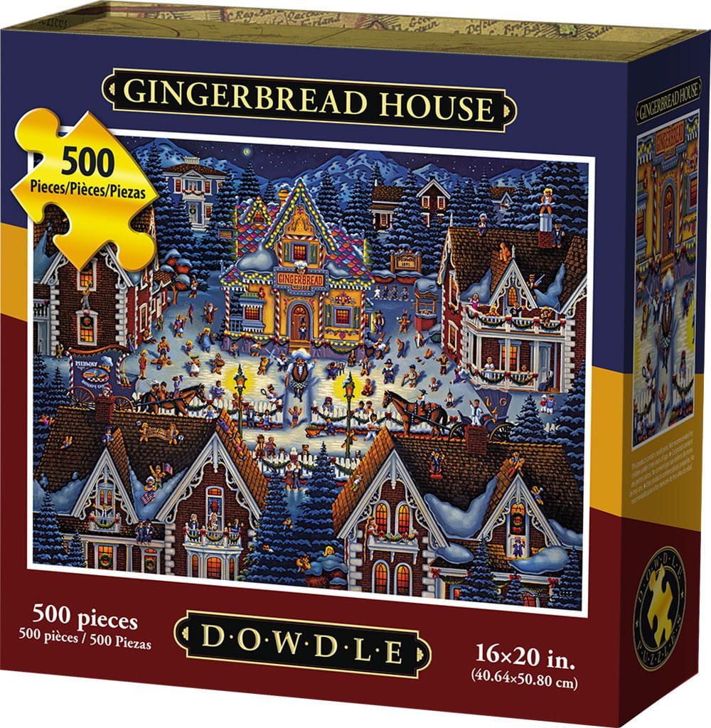Dowdle Jigsaw Puzzle Gingerbread House 500 Piece Walmart Canada