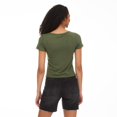 thumbnail image 3 of No Boundaries Women's Short Sleeve Baby Tee, 3 of 6