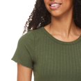 thumbnail image 4 of No Boundaries Women's Short Sleeve Baby Tee, 4 of 6