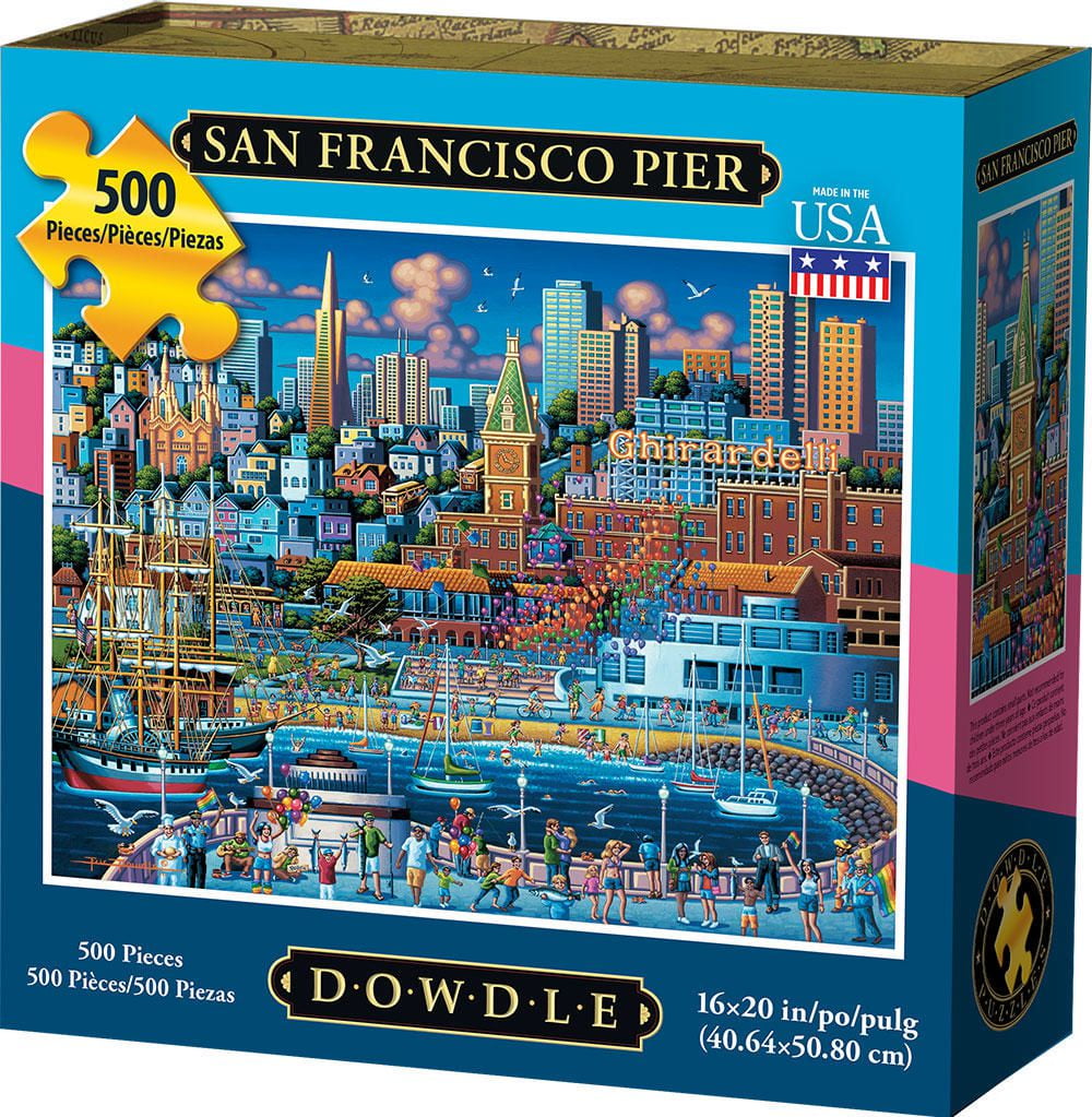 Dowdle Jigsaw Puzzle - San Francisco Pier - 500 Piece | Walmart Canada