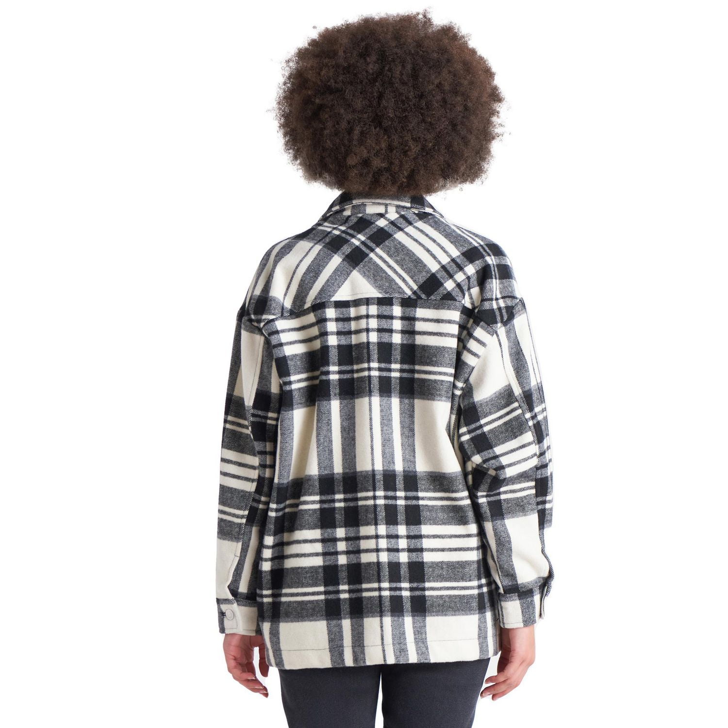 Long sleeve 4-pocket, button front, “Shackets”