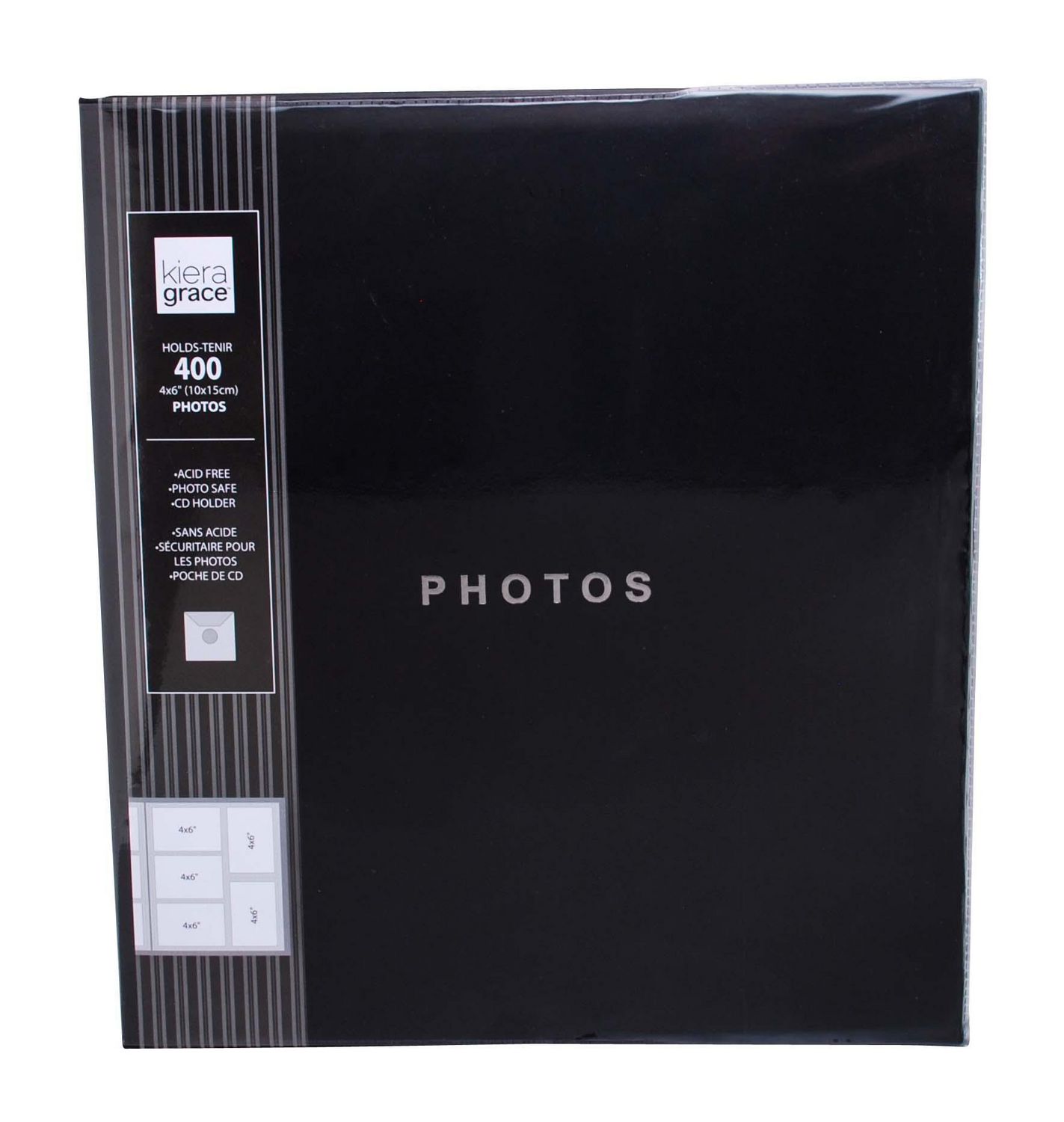 Album photo à pochettes KP Checker coeur pour 300 photos 10x15 cm