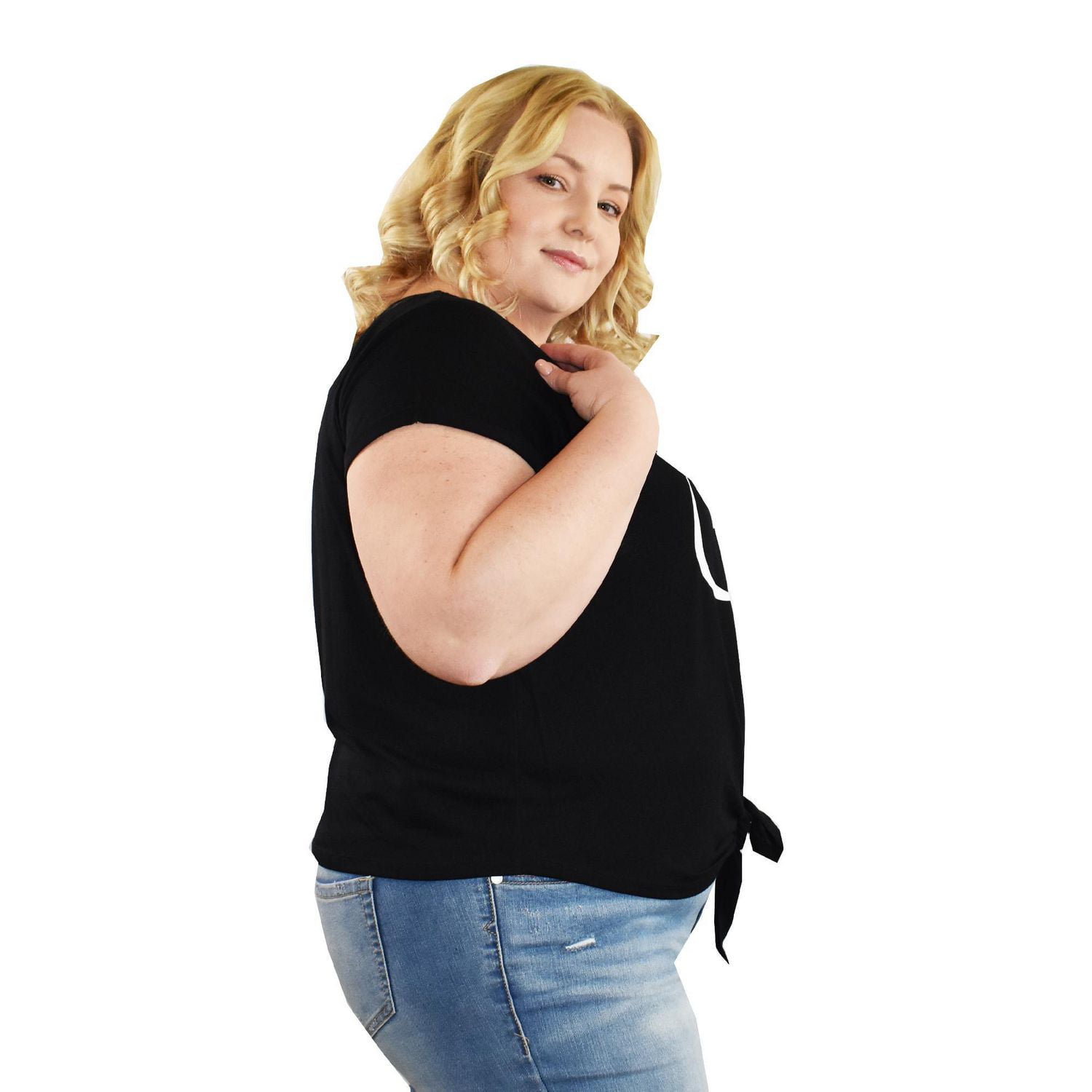 Ladies Plus Harry Potter Logo T-Shirt