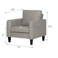 thumbnail image 2 of South Shore Live-it Cozy Sofa, 1-Seat, 2 of 9
