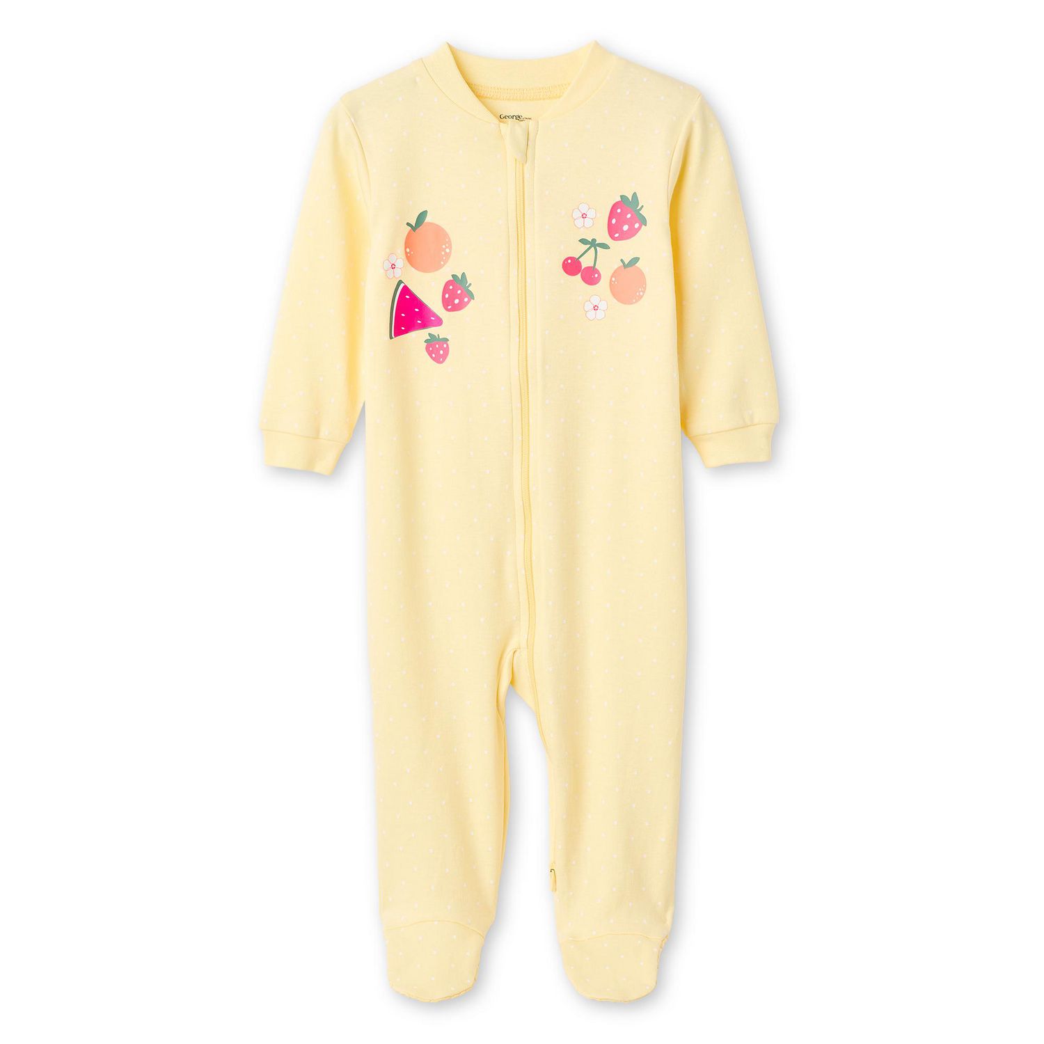 Grenouillère imprimée George pour bébés filles