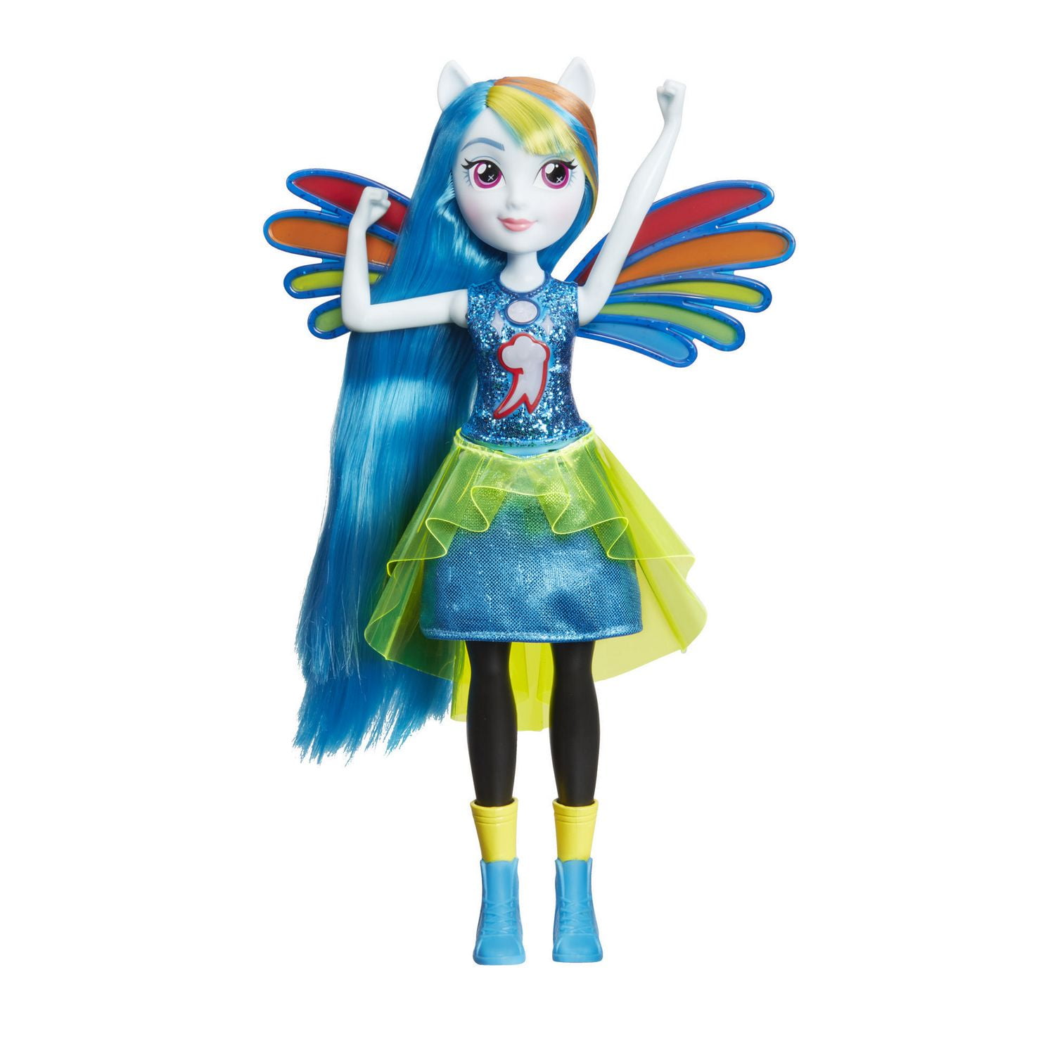 Rainbow dash sale doll walmart