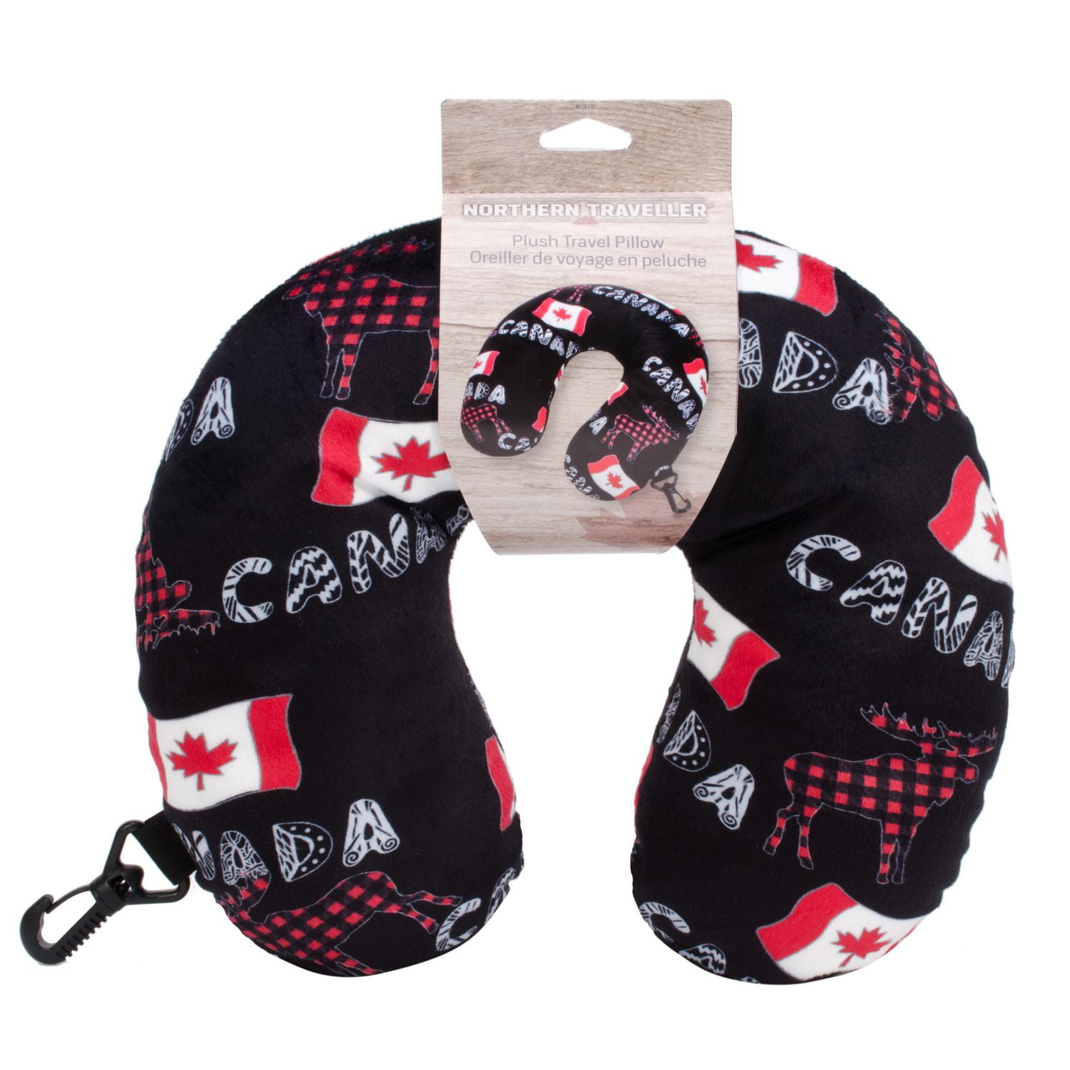 Northern Traveller Plush Travel Pillow Walmart Canada