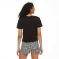 thumbnail image 3 of No Boundaries Women's Tee and Boxer Short 2-Piece Set, 3 of 6