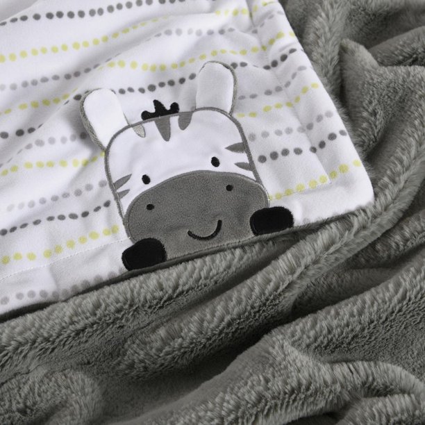 George Baby couverture en fausse fourrure réversible en peluche, lapin  Couverture de bébé 