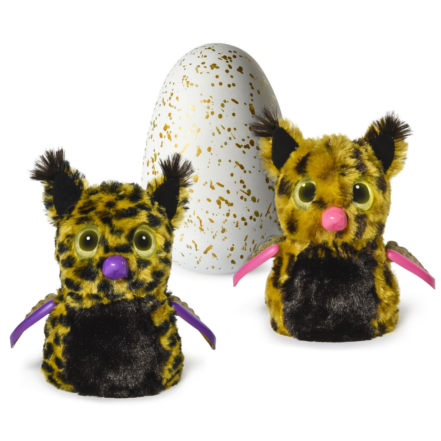 Hatchimals Golden Lynx Hatching Egg with Interactive Creature by Spin Master Available Exclusively at Walmart Walmart