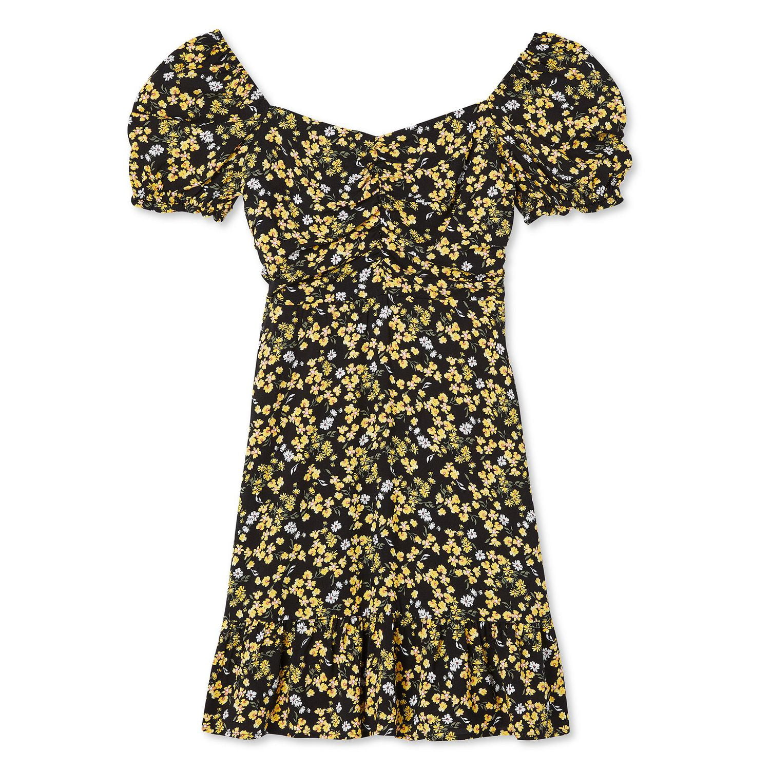 Robe à manches bouffantes No Boundaries pour femmes