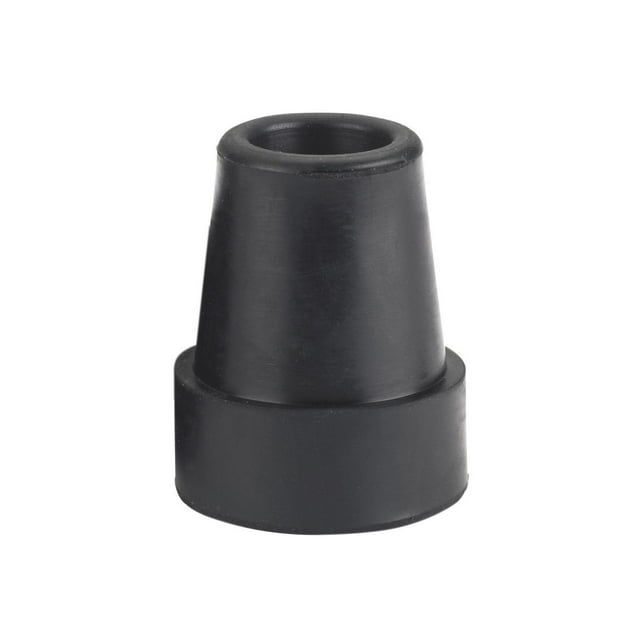 Drive Medical Black Cane Tip, 3/4" Diameter, 1 Pair