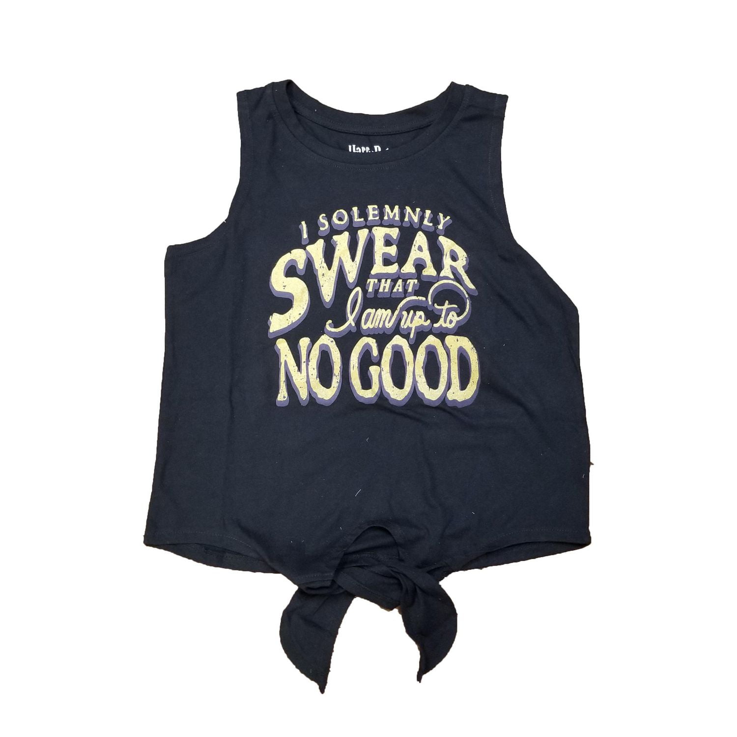 Noir Débardeuse "I Solemnly Swear That I Am Up To No Good" Harry Potter Pour Dames