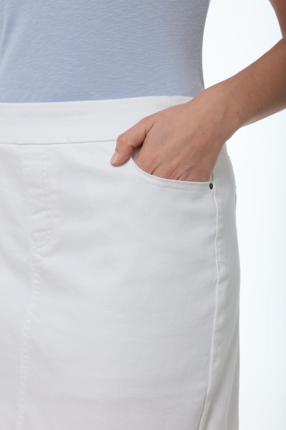 JAX Pull on Denim Skort