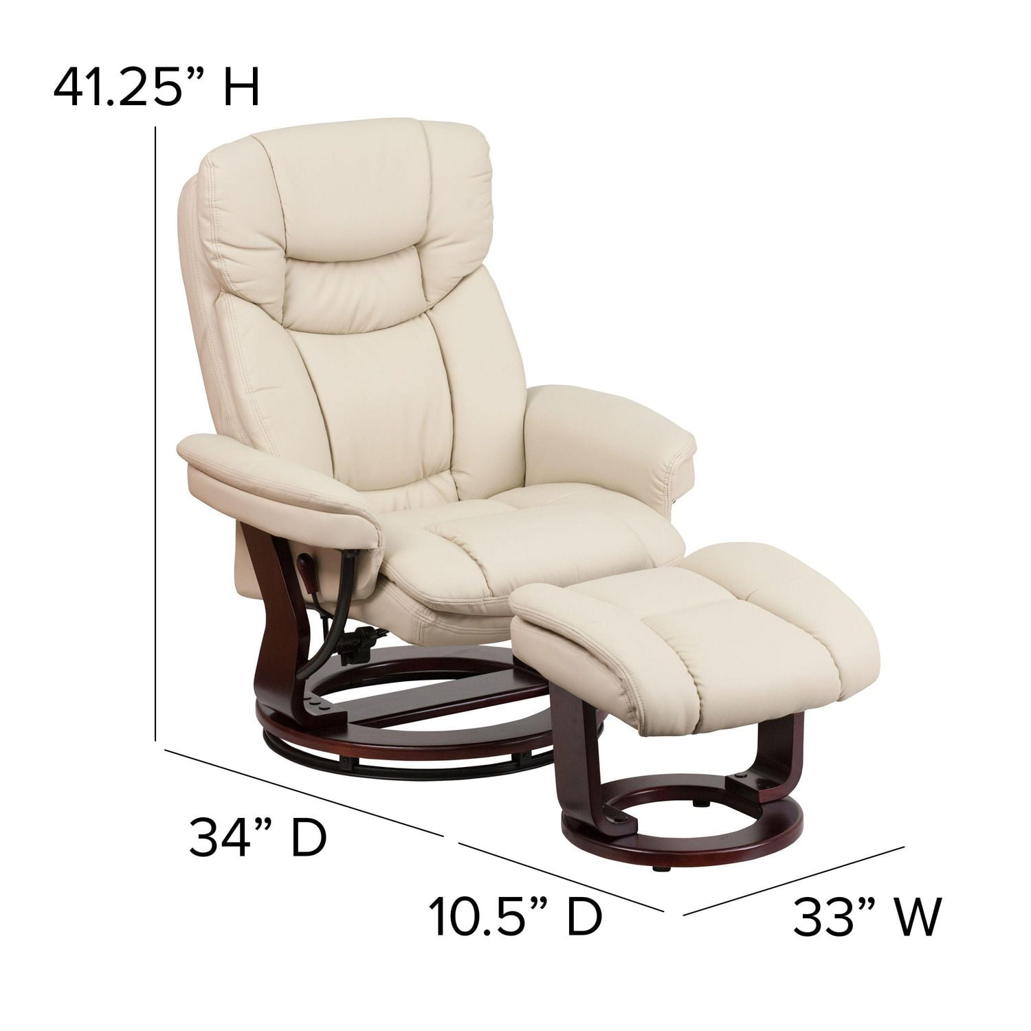 Cozy Comfort Medium Large Power Lift Chair Recliner - Smoke