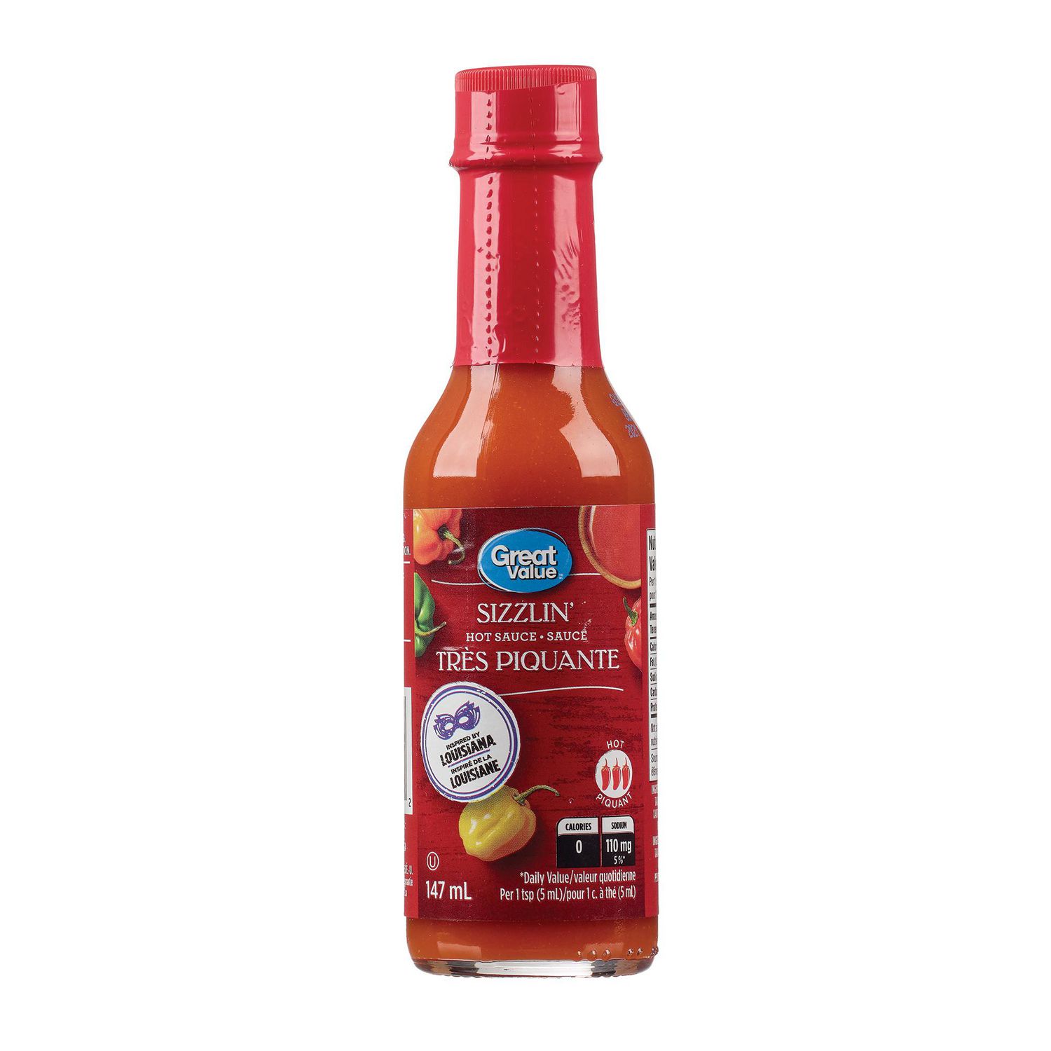 Great Value Sizzlin' Hot Sauce Walmart Canada