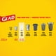 Glad White Garbage Bags - Tall 45 Litres - ForceFlex, Drawstring, with Febreze Fresh Clean Scent, 50 Trash Bags, Guaranteed Strong - image 3 of 6