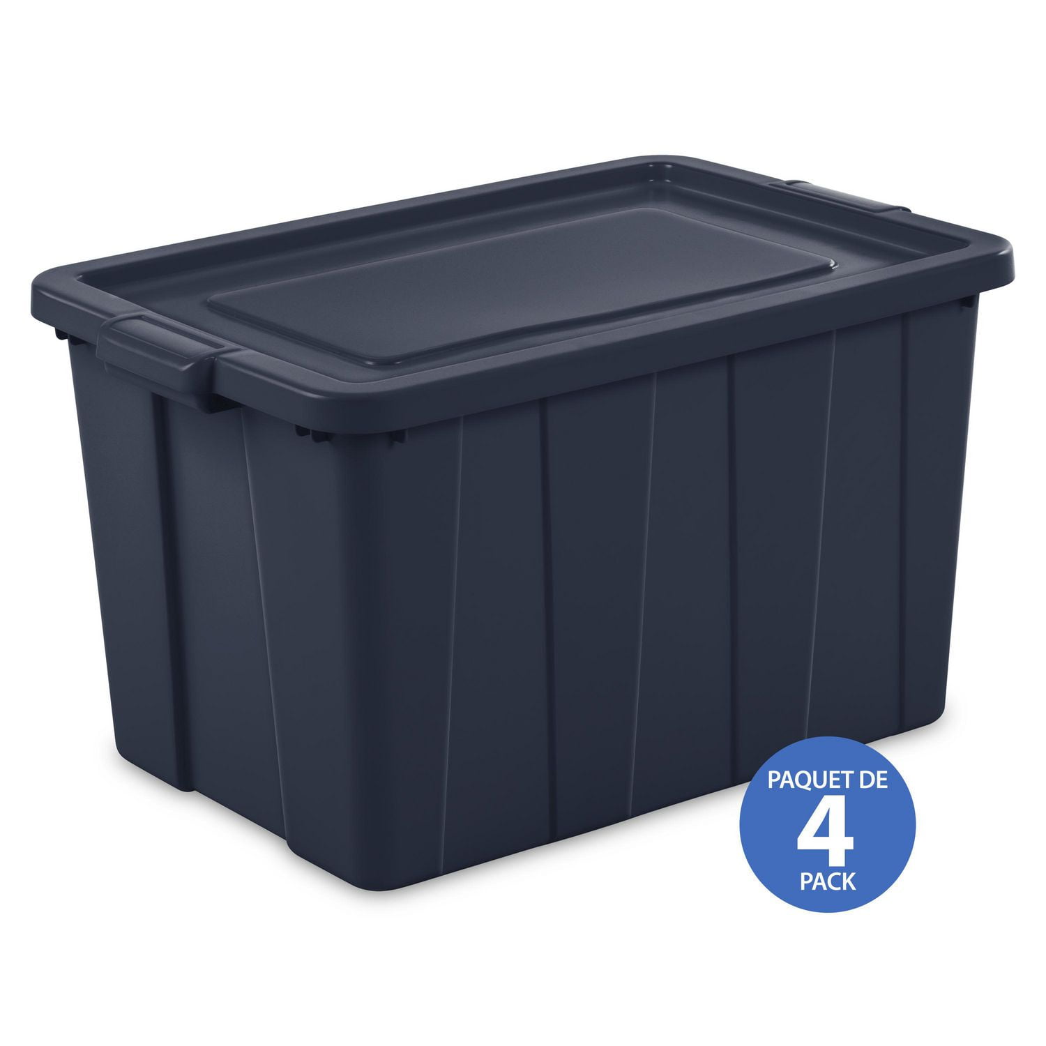 Sterilite Tuff1 Storage Container 113l Blue 4pk Canada