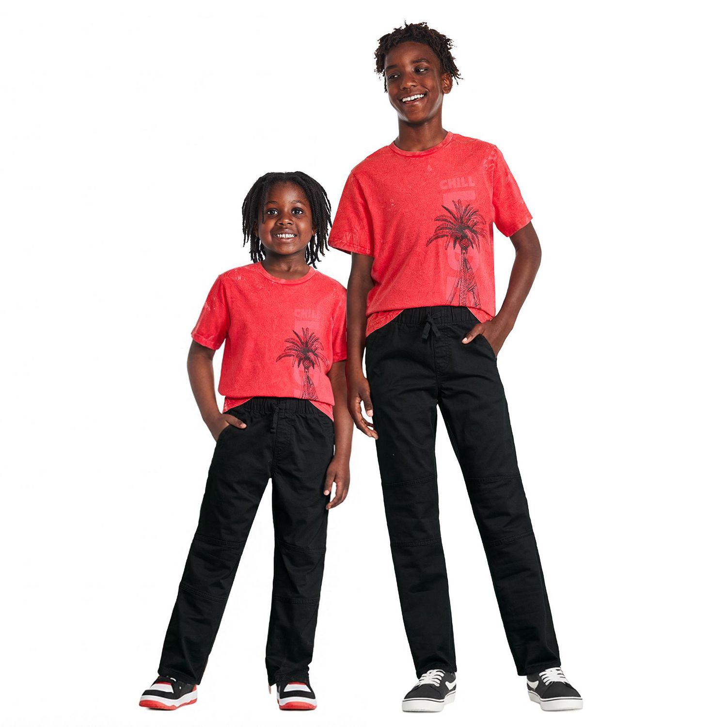 Pantalon tissé extensible George pour garçons