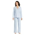 thumbnail image 1 of George Women's Notch Collar Pajama 2-Piece Set, 1 of 6