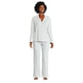 thumbnail image 1 of George Women's Notch Collar Pajama 2-Piece Set, 1 of 6