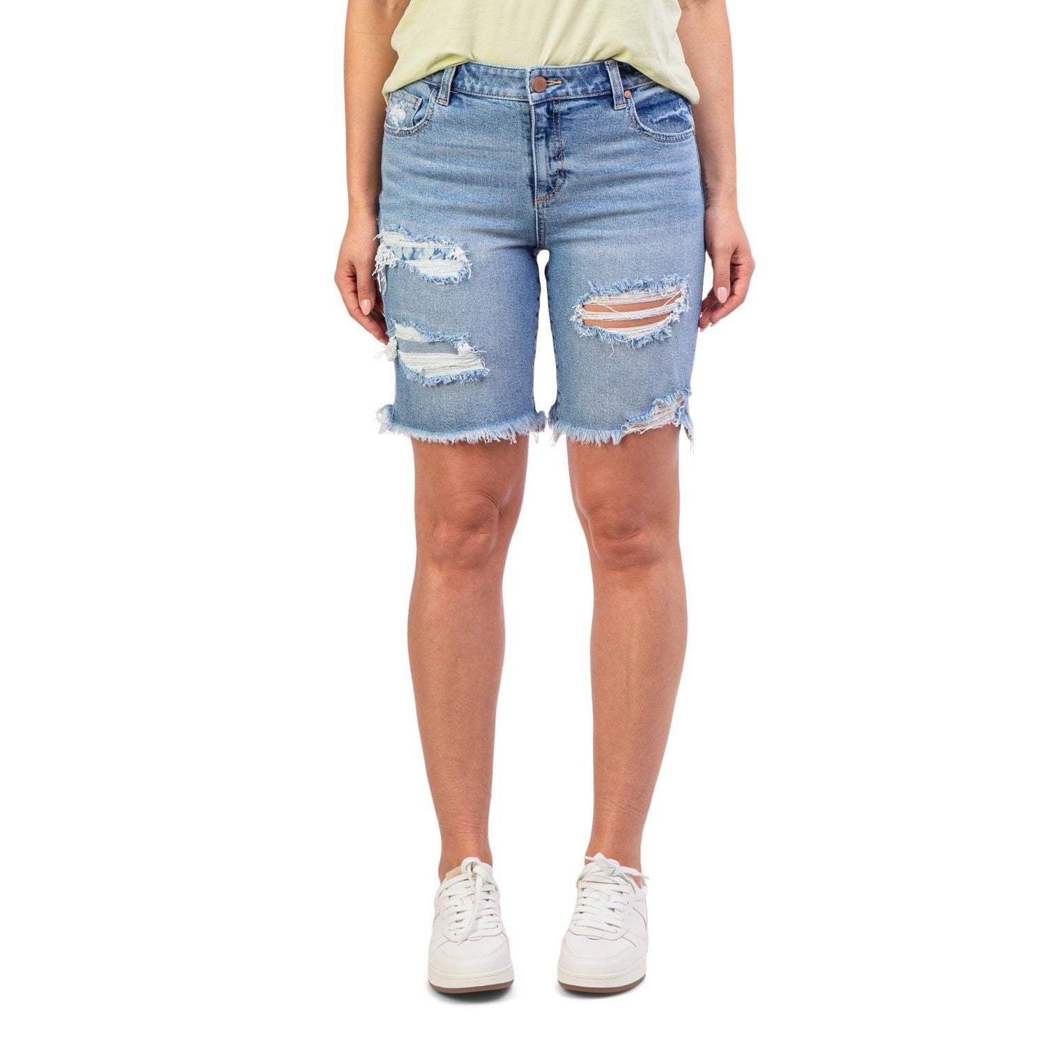 Jordache Women's Relaxed Bermuda Short