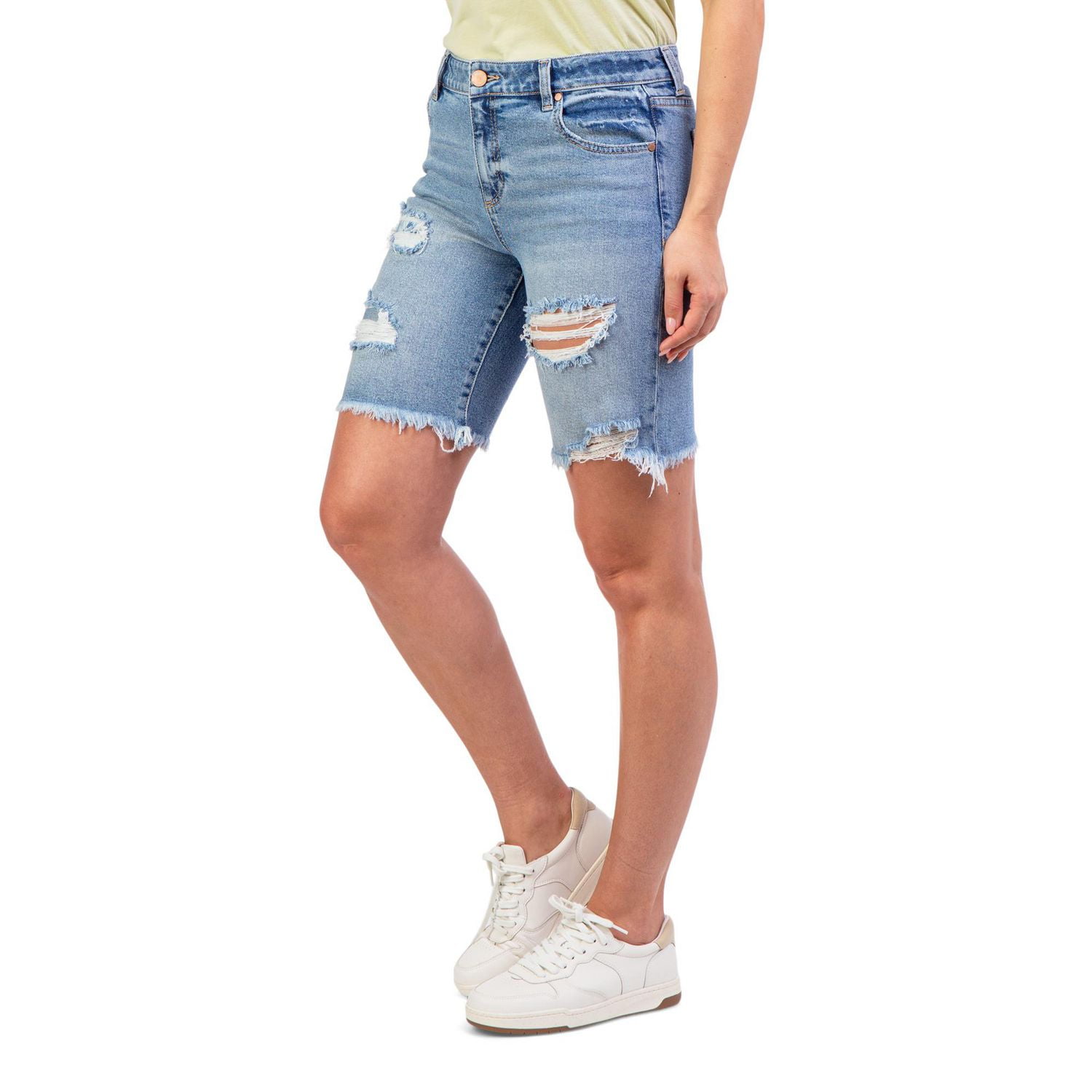 Jordache Women's Relaxed Bermuda Short