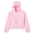 thumbnail image 1 of Justice Girls' Short Windbreaker, 1 of 2