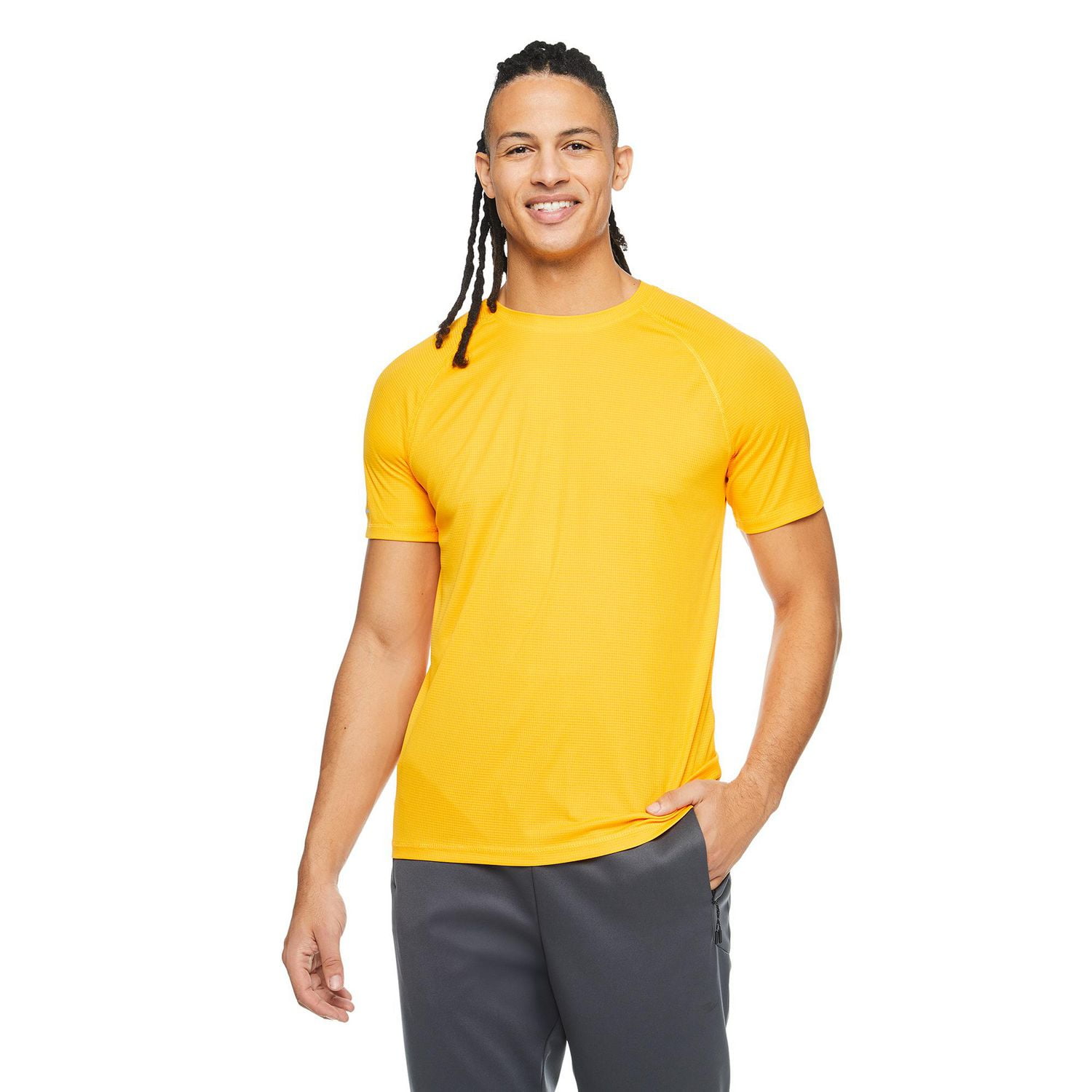 T-shirt à coupe décontractée Athletic Works pour hommes Tailles P-2XL