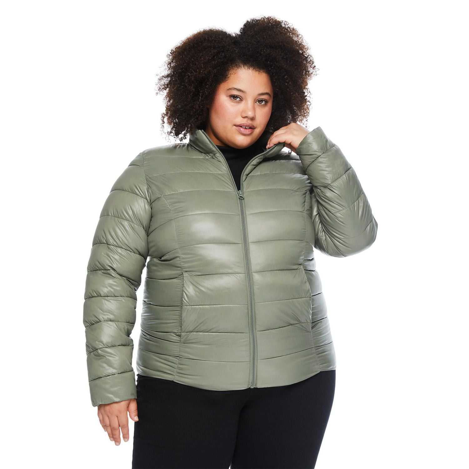 George Women's Plus Packable Puffer