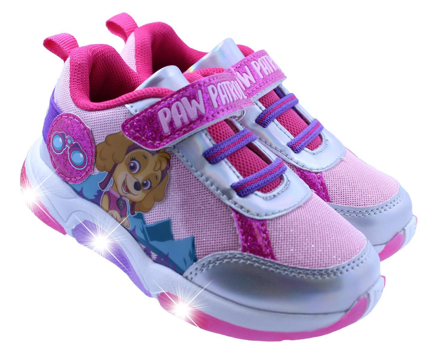 Lighted Patrol Shoes for Toddler Girls | Walmart