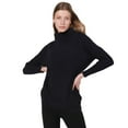 thumbnail image 1 of Pull col montant manche longue, mélange de Cotton.d, 1 of 5