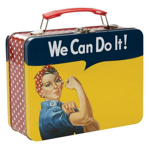 Rosie the Riveter Tin Tote