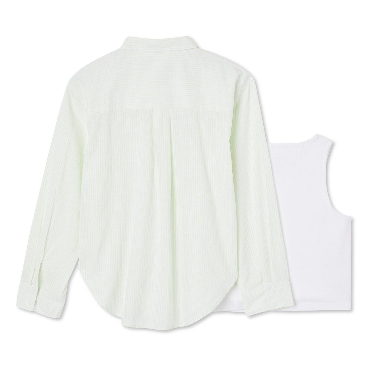 George Girls' Woven Shirt 2-Piece Set