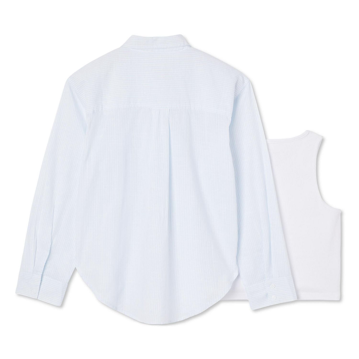 George Girls' Woven Shirt 2-Piece Set