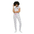 thumbnail image 1 of No Boundaries Women's Pajama 2-Piece Set, 1 of 6
