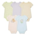 thumbnail image 1 of George Baby Girls' Bodysuit 5-Pack, 1 of 2