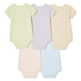 thumbnail image 2 of George Baby Girls' Bodysuit 5-Pack, 2 of 2