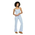 thumbnail image 1 of No Boundaries Women's Rib Cami Pajama 2-Piece Set, 1 of 6