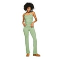 thumbnail image 1 of No Boundaries Women's Rib Cami Pajama 2-Piece Set, 1 of 6