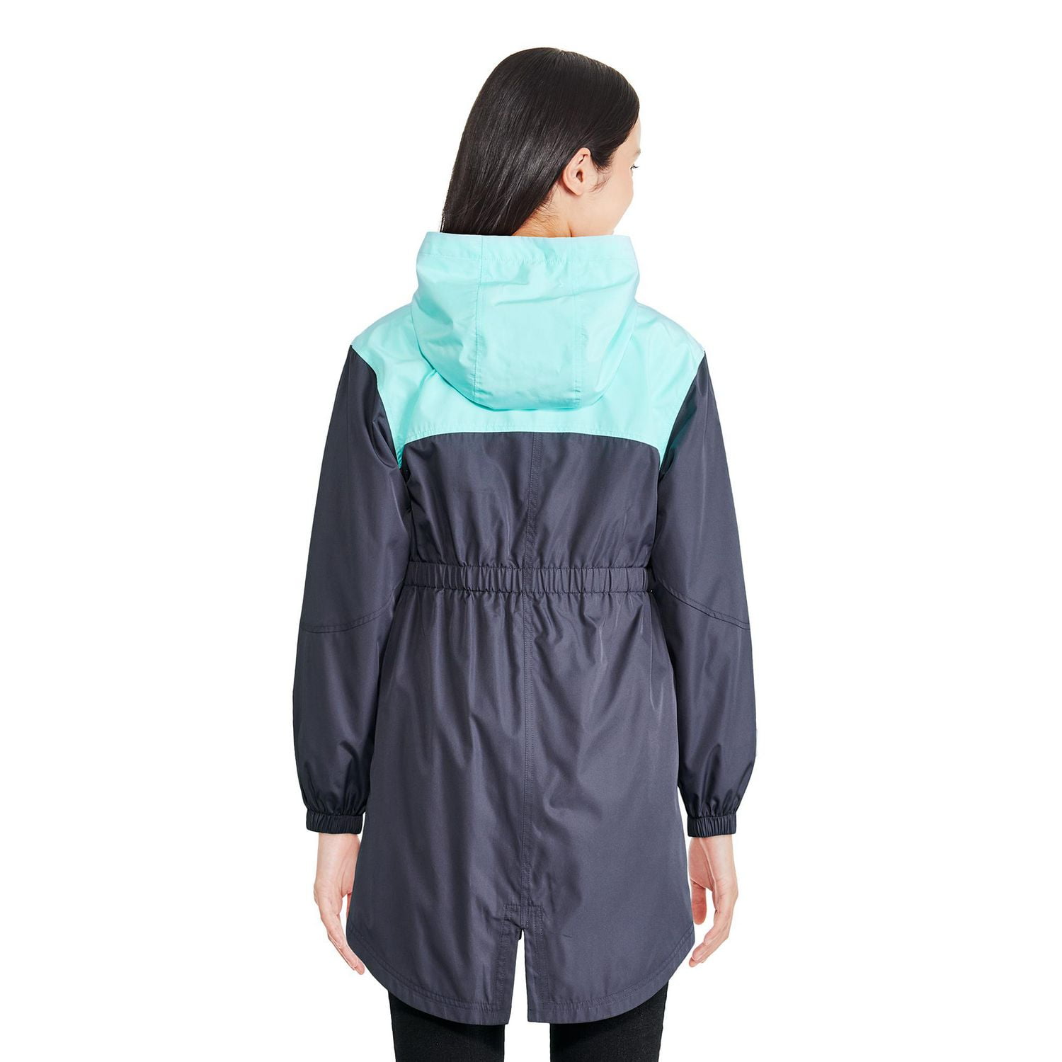 Justice Girls' Long Windbreaker