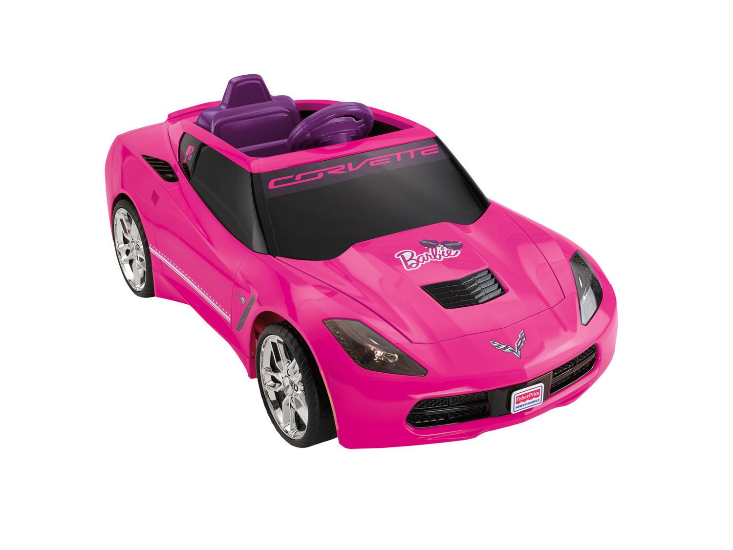 Fisher price power 2024 wheels barbie corvette