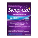 Sleep-eze Extra Strength Nighttime Sleep Aid Coated Caplets