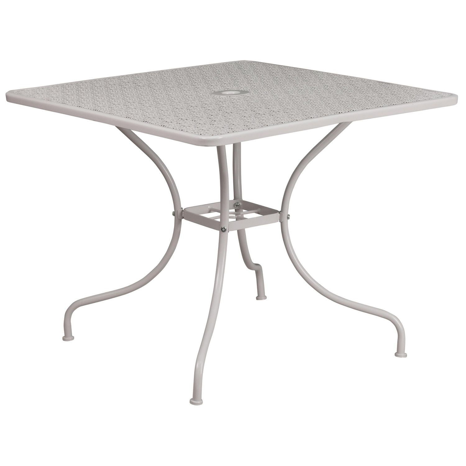 35 5 Square Coral Indoor Outdoor Steel Patio Table Walmart Canada