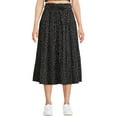 thumbnail image 1 of George Women's Button Front Midi Skirt, 1 of 6
