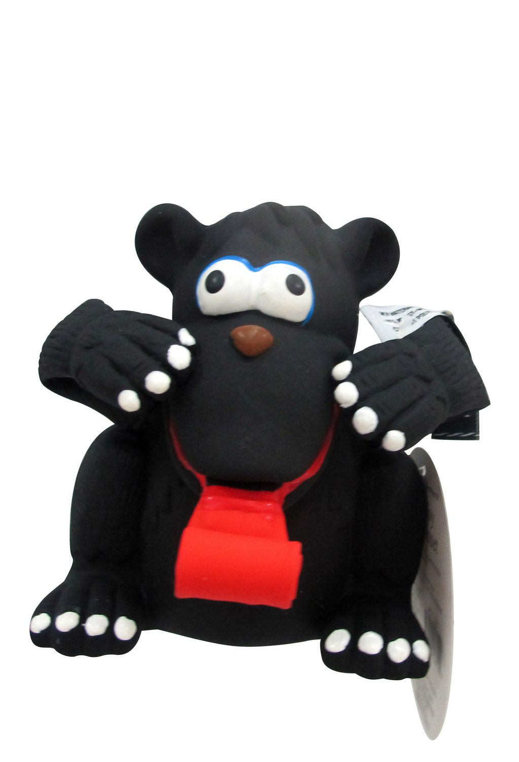 Rubber gorilla sales dog toy