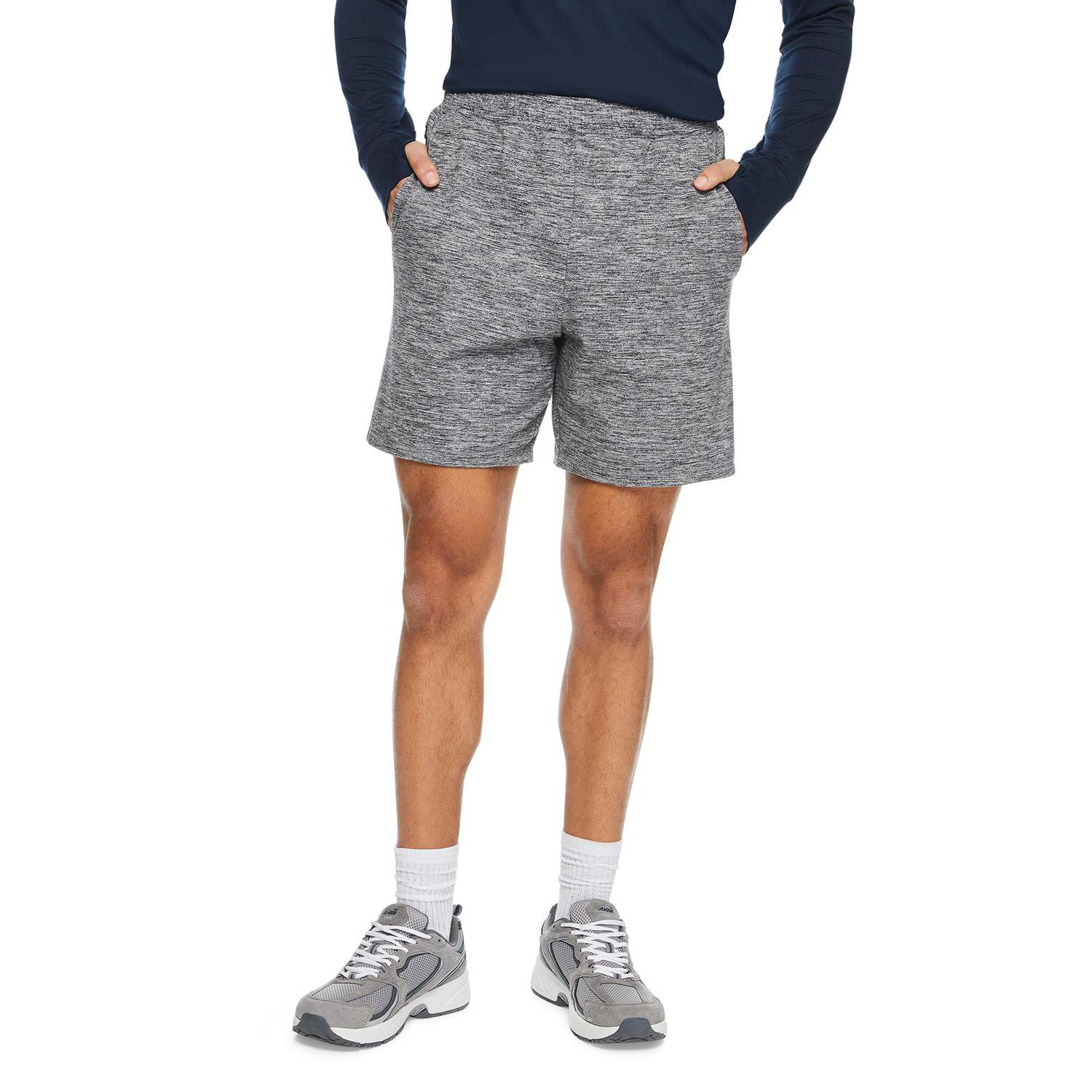 Short d’entraînement en tricot Athletic Works pour hommes Tailles P-2XL