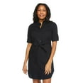 thumbnail image 1 of Iyla Women's Belted Shirt Dress, 1 of 6